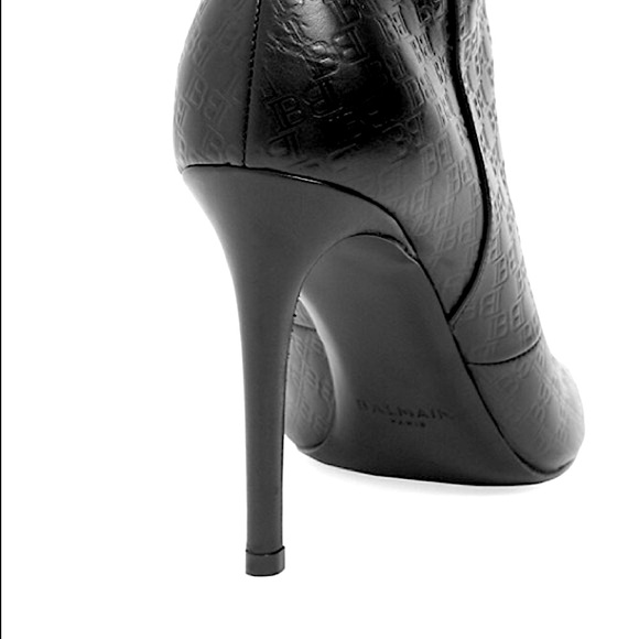 NIB Balmain Leather Oslo Boot, US 8 - Picture 4 of 7